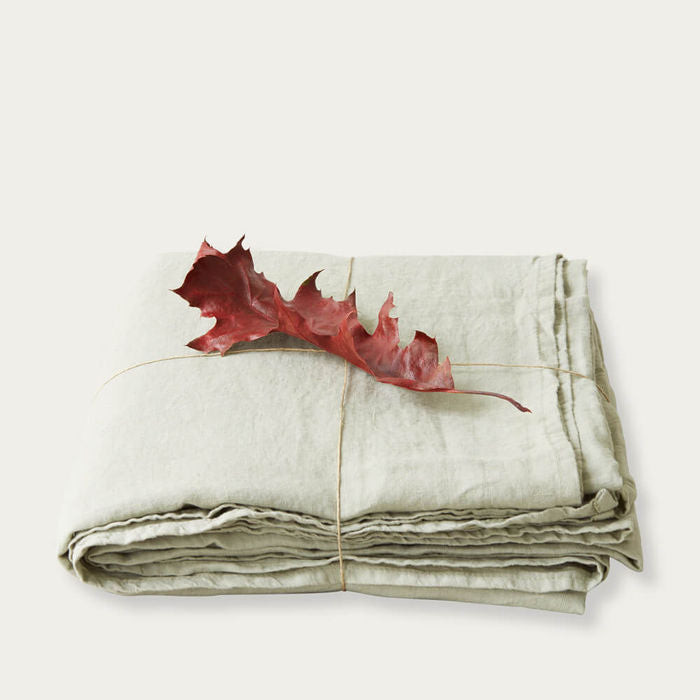 Sage Linen Bed Set
