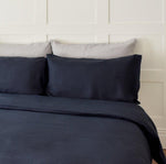 Load image into Gallery viewer, Blue Linen Duvet Set
