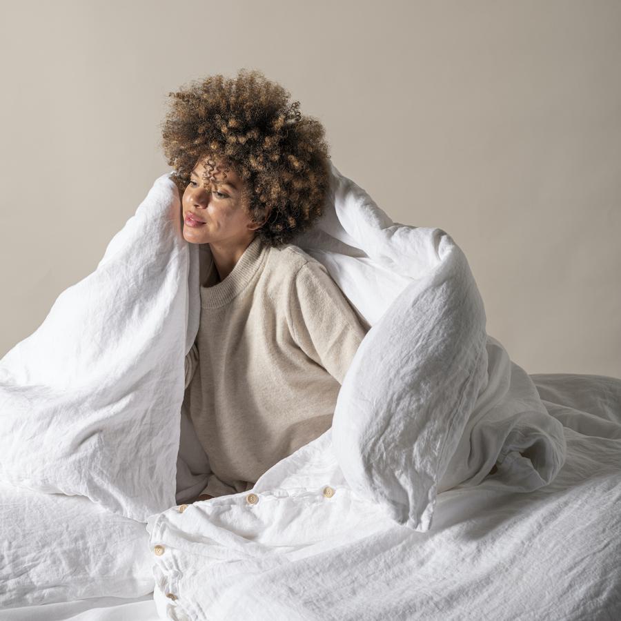 Snow Linen Bedding