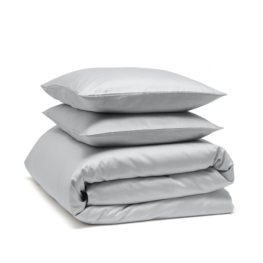 Dove Sateen Cotton Bedding