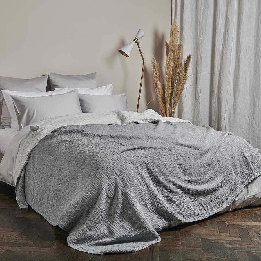 Dove Sateen Cotton Bedding