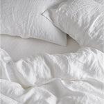 Load image into Gallery viewer, Snow Linen Bedding
