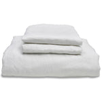 Load image into Gallery viewer, White Linen Duvet Set
