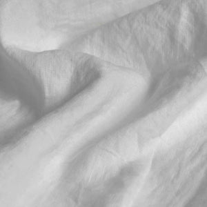 White Linen Duvet Set